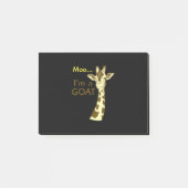 Post-it® Funny Confusing Giraffe Moo I (Devant)