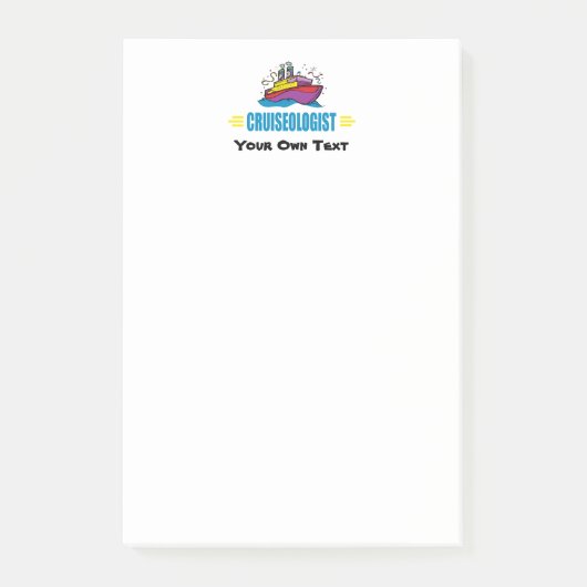 Post-it® Funny Cruise Ship (Devant)
