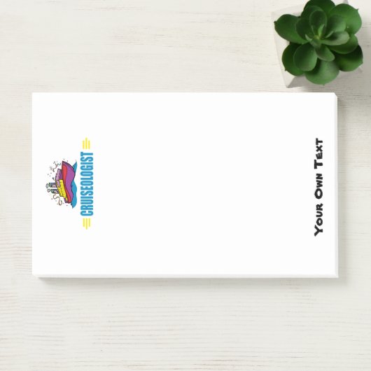 Post-it® Funny Cruise Ship (Bureau)