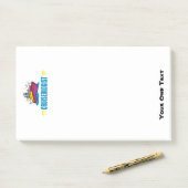 Post-it® Funny Cruise Ship (Sur un bureau)