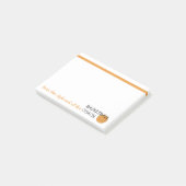 Post-it® Funny entraîneur de basket-ball Porte - bloc du Mo (Incliné)