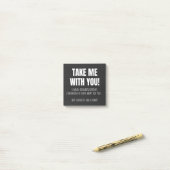 Post-it® Funny Farewell Mug (Sur un bureau)