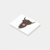 Post-it® Funny Highland Cow Head (Incliné)