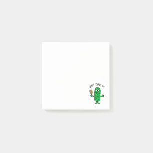 Post-it® Funny Just Dink it Pickle Playing Pickleball
