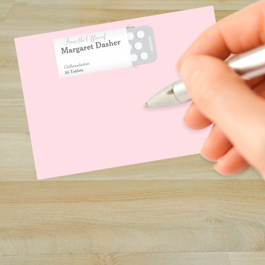 Post-it® Funny Lt Pink Chillaxadation 30 Tablet Pilulier