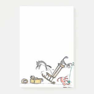 Post-it® Funny Naughty Cats