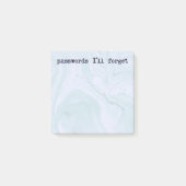 Post-it® Funny Notes | Password Sticky Note | Office Notes (Devant)