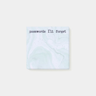 Post-it® Funny Notes | Password Sticky Note | Office Notes