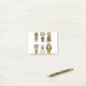 Post-it® Funny Nurse By Day Witch By Night Halloween (Sur un bureau)