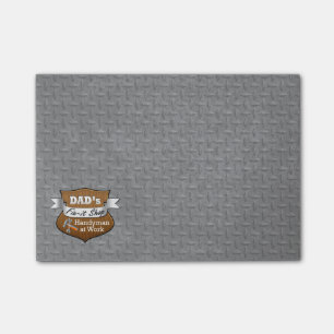 Post-it® Funny Papa's Fix-it Shop Handy Man Fête des père