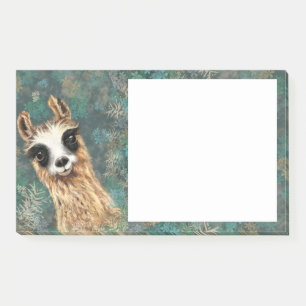 Post-it® Funny Post it Notes avec Curious Baby Llama
