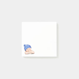 Post-it® Funny Post it Notes avec Happy Sleeping Cute Baby