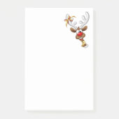Post-it® Funny Reindeer Peeking Christmas Meme  (Devant)