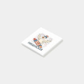 Post-it® Funny Rubber Duck USA Patriotic Firequacker 4e (Incliné)