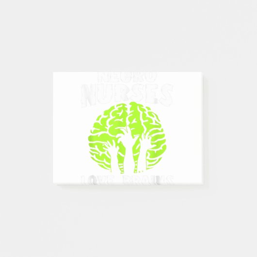 Post-it® Funny Science Enseignants aiment le cerveau Enseig (Devant)