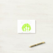 Post-it® Funny Science Enseignants aiment le cerveau Enseig (Sur un bureau)