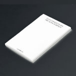 Post-it® Funny Shakespeare To Do List Nom Personnalisé Blan<br><div class="desc">Pour les superperformants, les rêveurs et les responsables de listes qui connaissent la satisfaction de vérifier une tâche, ce bloc-notes personnalisé à faire est le parfait mélange d'humour et de fonctionnalité. Doté d’un dicton intelligent au sommet, il est idéal pour toute personne qui aime rester organisée avec un côté de...</div>