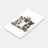 Post-it® Funny trois chats d'Halloween (Incliné)