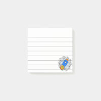 Fusée de dessin animé avec des demi-teintes Galaxi