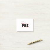 Post-it® Futur FBI (Sur un bureau)