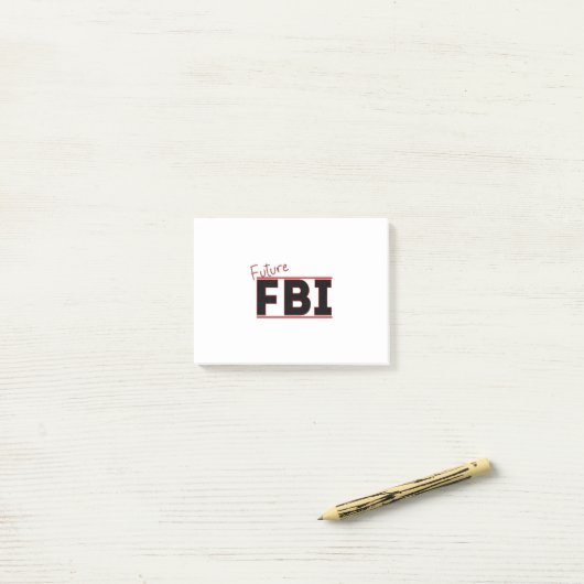 Post-it® Futur FBI (Sur un bureau)