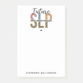 Post-it® Futur personnalisé Empreinte de léopard de Patholo (Devant)