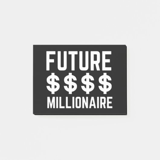 Post-it® Future Millionaire (Devant)