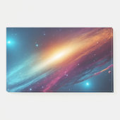Post-it® Futuristic Neon Space Galaxy Abstract Synthwave (Devant)