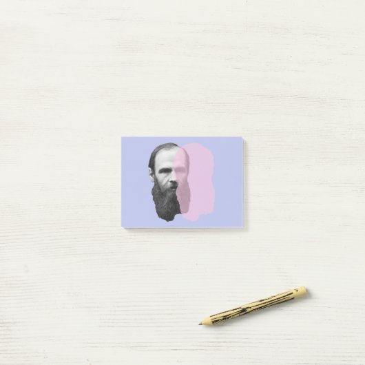Post-it® Fyodor Dostoevsky (Sur un bureau)