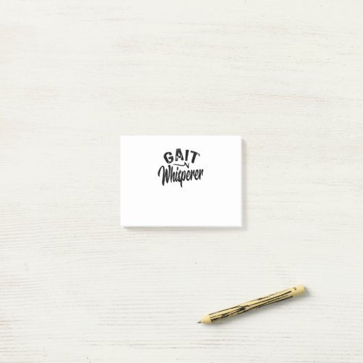 Post-it® Gait Whisperer (Sur un bureau)