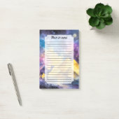 Post-it® Galaxie de désert à l'aquarelle Chameau Pyramide V (Bureau)