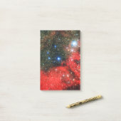Post-it® Galaxie en or tombé (Sur un bureau)