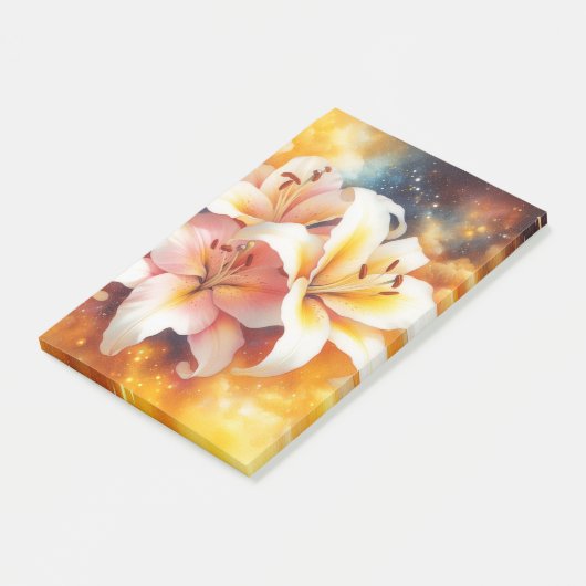 Post-it® Galaxy Lilies Publier des notes (Incliné)