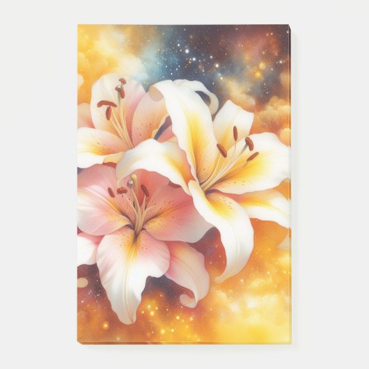 Post-it® Galaxy Lilies Publier des notes (Devant)