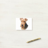 Post-it® Gallois Terrier (Sur un bureau)