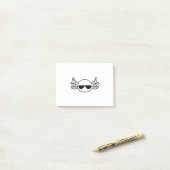 Post-it® Gangster Axolotl Shades Funny Fish Funny (Sur un bureau)