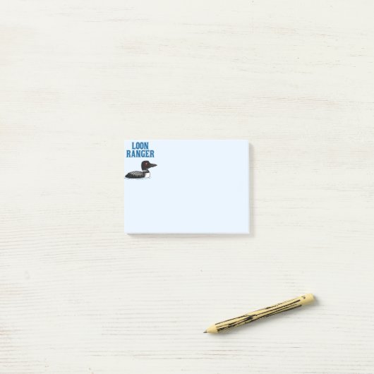 Post-it® Garde forestière de dingue (Sur un bureau)