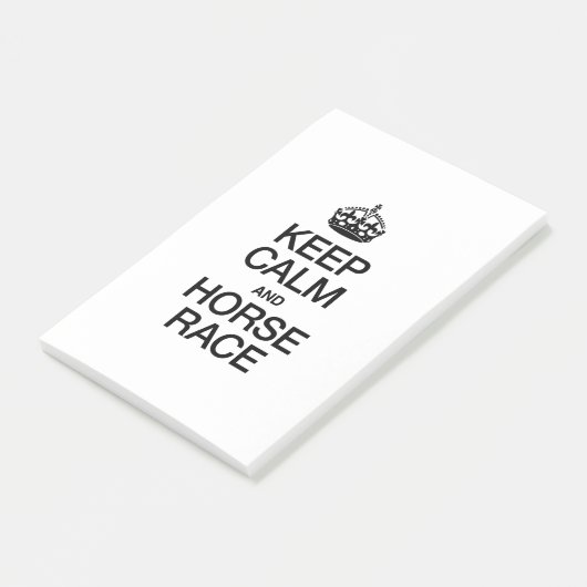 POST-IT® GARDER CALME ET COURSE CHEVAL (Incliné)