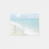 Post-it® Gardez le calme et pensez à la plage (Devant)