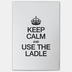 POST-IT® GARDEZ LE CALME ET UTILISEZ L'ÉCHELLE