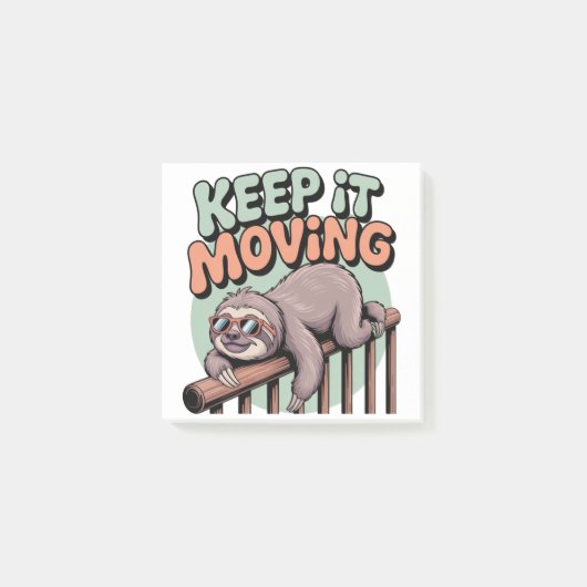 Post-it® Gardez-le en mouvement (Devant)