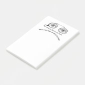 Post-it® Gardez un oeil sur la tâche (Incliné)