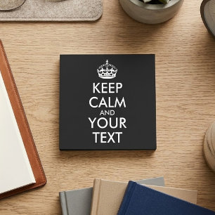 Post-it® Gardez votre calme et continuez - Créez votre prop