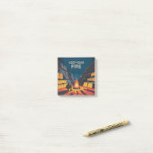 Post-it® Gardez Votre Feu (Sur un bureau)