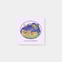 Gargouille Notre Dame - Paris Rêves Notes 3" x 3"
