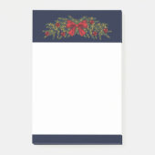 Post-it® Garland De Noël Avec Bow Rouge Et Baubles (Devant)