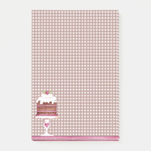 Post-it® Gâteau au chocolat (Devant)