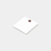 Post-it® Gâteau au chocolat multi-couche indulgent de Slipp (Incliné)