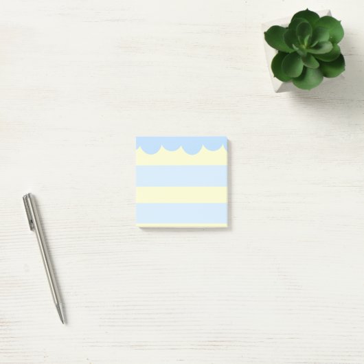 Post-it® Gâteau bleu (Bureau)