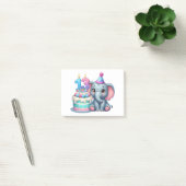 Post-it® Gâteau d'éléphant pour 13e anniversaire (Bureau)